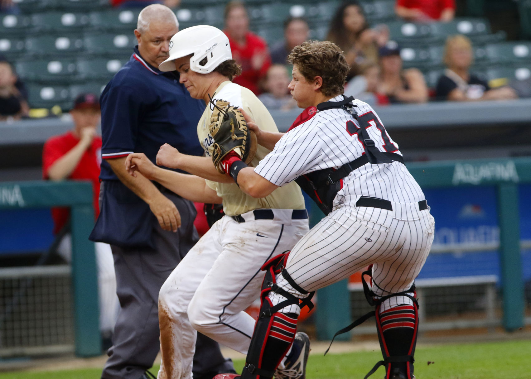 Class A baseball championship: Washington Township vs. University
